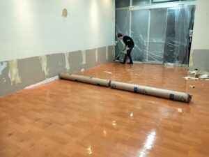 港区にてテナントの内装工事